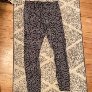 Avia snake print workout pants